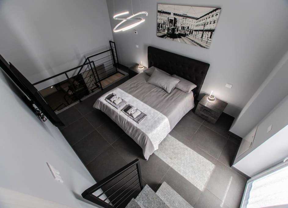 Modern Loft Center Of Turin + Jacuzzi 30M Metro Leilighet Collegno Eksteriør bilde
